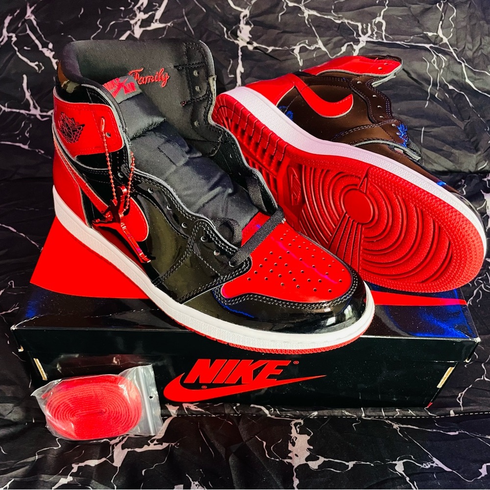 Jordan 1 High Patent Bred
